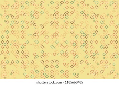 Beautiful geometric pattern design 