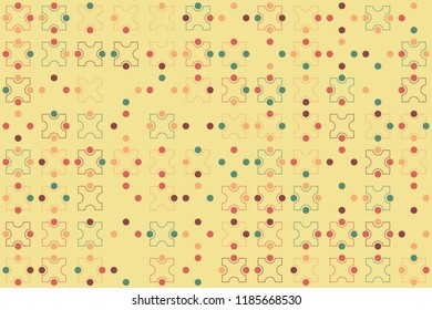 Beautiful geometric pattern design 