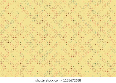 Beautiful geometric pattern design 