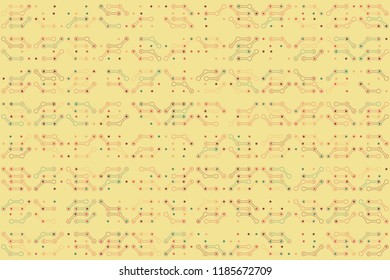 Beautiful geometric pattern design 