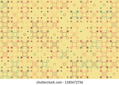 Beautiful geometric pattern design 