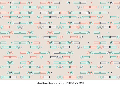 Beautiful geometric pattern design 