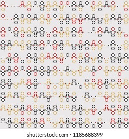 Beautiful geometric pattern design 