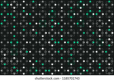 Beautiful geometric pattern design 