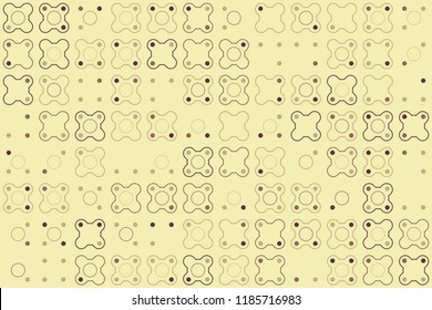 Beautiful geometric pattern design 