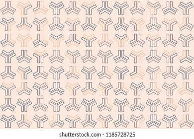 Beautiful geometric pattern design 