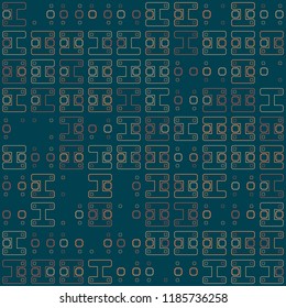 Beautiful geometric pattern design 