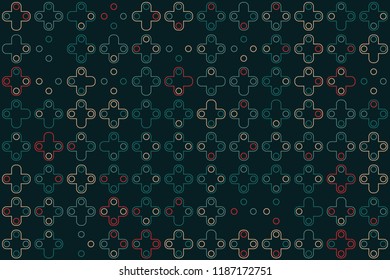 Beautiful geometric pattern design 