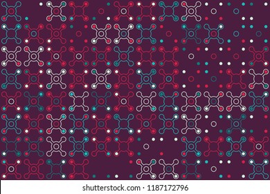 Beautiful geometric pattern design 