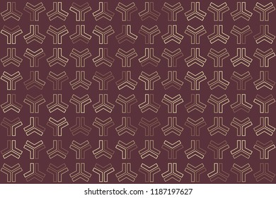 Beautiful geometric pattern design 