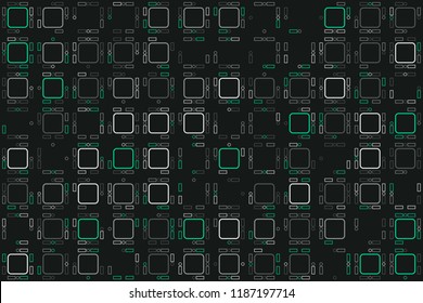 Beautiful geometric pattern design 