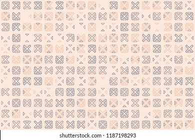 Beautiful geometric pattern design 