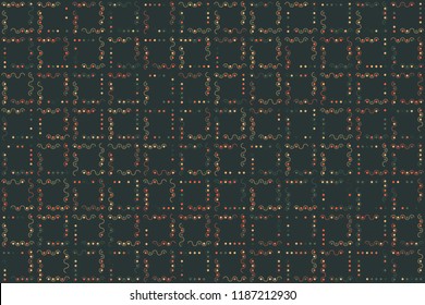 Beautiful geometric pattern design 