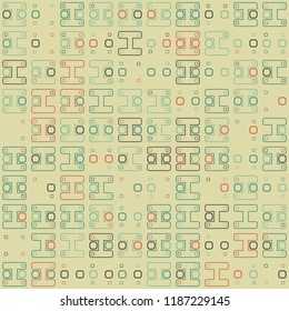 Beautiful geometric pattern design 