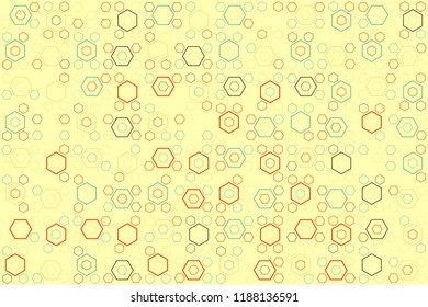 Beautiful geometric pattern design 