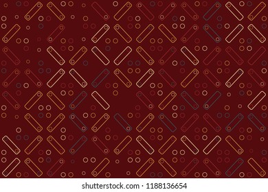 Beautiful geometric pattern design 