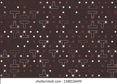Beautiful geometric pattern design 