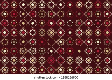 Beautiful geometric pattern design 