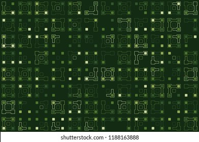 Beautiful geometric pattern design 