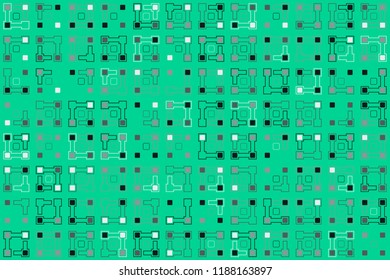 Beautiful geometric pattern design 