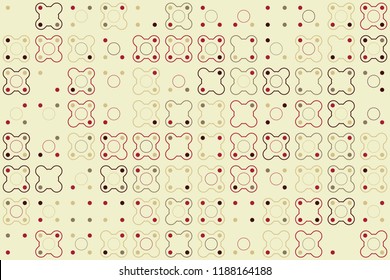 Beautiful geometric pattern design 
