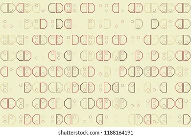 Beautiful geometric pattern design 