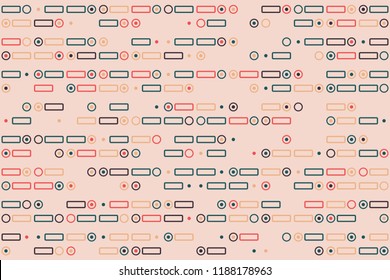 Beautiful geometric pattern design 