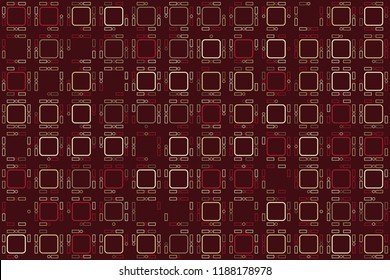 Beautiful geometric pattern design 