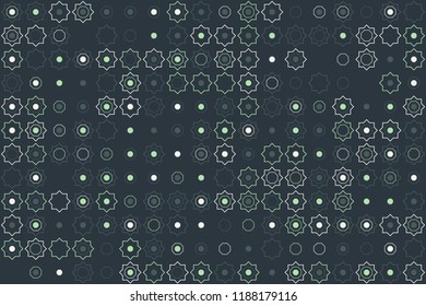 Beautiful geometric pattern design 