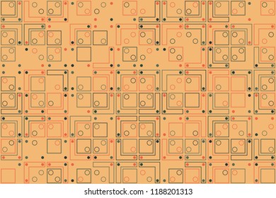 Beautiful geometric pattern design 