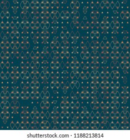 Beautiful geometric pattern design 