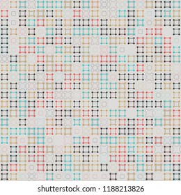 Beautiful geometric pattern design 