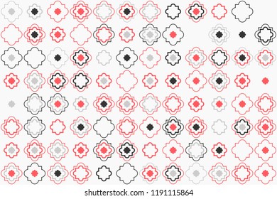Beautiful geometric pattern design 