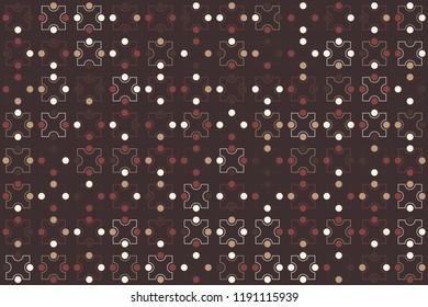Beautiful geometric pattern design 