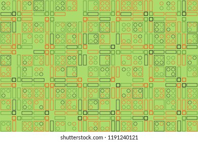 Beautiful geometric pattern design 