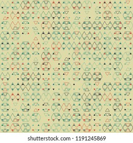 Beautiful geometric pattern design 