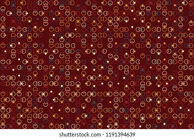 Beautiful geometric pattern design 