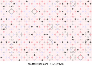 Beautiful geometric pattern design 