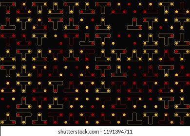 Beautiful geometric pattern design 