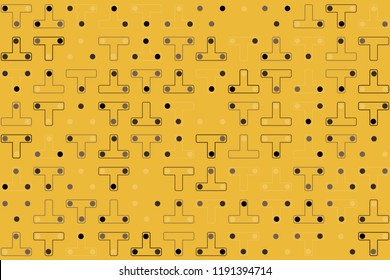 Beautiful geometric pattern design 