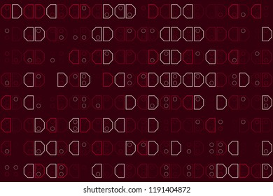 Beautiful geometric pattern design 