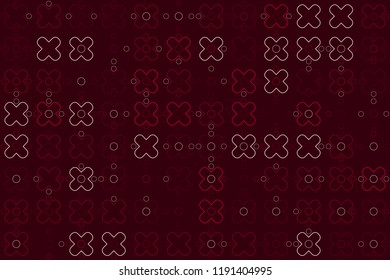 Beautiful geometric pattern design 