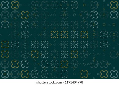 Beautiful geometric pattern design 