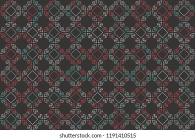 Beautiful geometric pattern design 