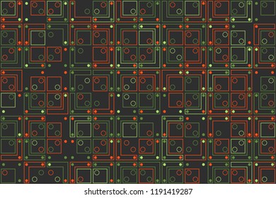 Beautiful geometric pattern design 