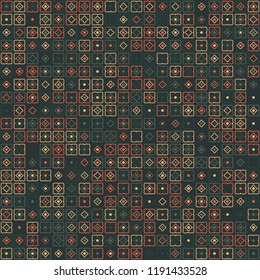 Beautiful geometric pattern design 