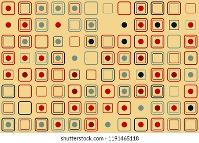 Beautiful geometric pattern design 