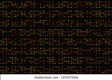 Beautiful geometric pattern design 