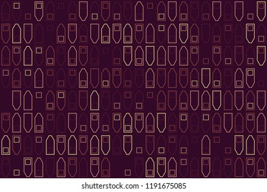 Beautiful geometric pattern design 
