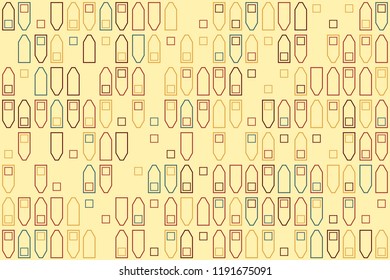 Beautiful geometric pattern design 